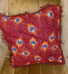 " Limpopo"- Peacock Accent Cushion